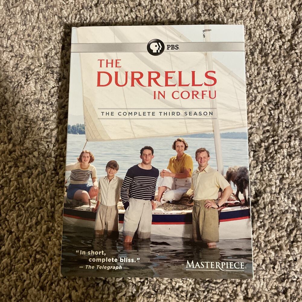 The Durrells in Corfu: the Complete Third Season (Masterpiece) (DVD, 2018)